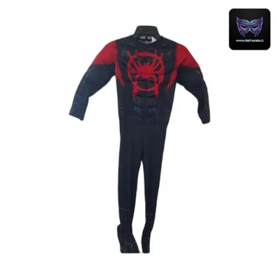 Disfraz Spiderman Negro (Talla 8)